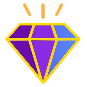 Regen app logo - a Dimond